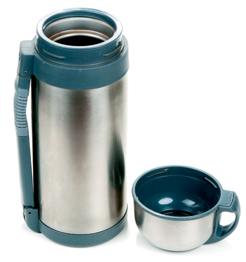 Explain the design of a thermos flask.
